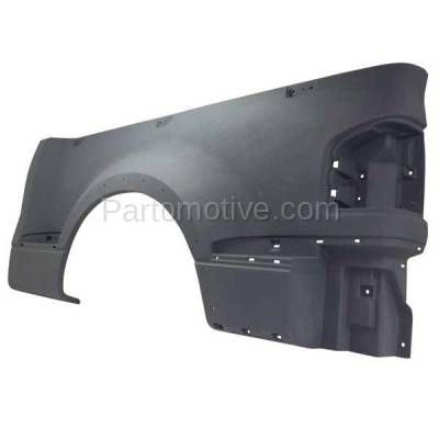 Aftermarket Replacement - FDR-1280L & FDR-1280R 04-09 F150 Flareside w/Molding Holes Rear Outer Fender Quarter Panel SET PAIR - Image 2
