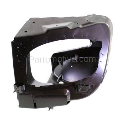 Aftermarket Replacement - RSP-1539L 1998-1999 Mercedes-Benz ML-Class ML320/ML430 Front Radiator Support Side Bracket Brace Panel Primed Made of Steel Left Driver Side - Image 1