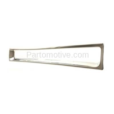Aftermarket Replacement - GRT-1150 90-91 Accord 2.2L Front Grille Trim Grill Surround Molding HO1210101 75120SM4A01 - Image 2