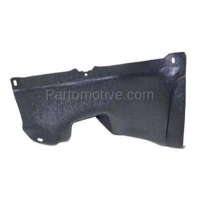 05-10 Jetta Left Front Inner Fender Splash Shield Liner Rear Section Driver