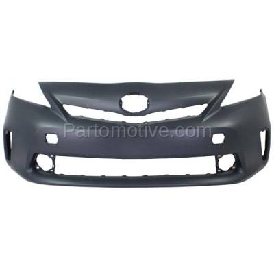 Primed CAPA Hatchback RIO 12-15 FRONT BUMPER COVER