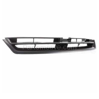 Aftermarket Replacement - GRL-1809 94-95 Accord Front Face Bar Grill Grille Assembly Black HO1200121 75101SV4003 - Image 2