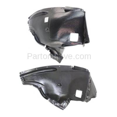 Aftermarket Replacement - IFD-1085L & IFD-1085R 07-08 X5 Front Splash Shield Inner Fender Liner Panel Left & Right Side SET PAIR - Image 1