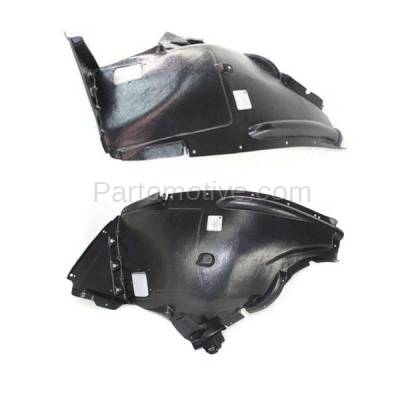 Aftermarket Replacement - IFD-1085L & IFD-1085R 07-08 X5 Front Splash Shield Inner Fender Liner Panel Left & Right Side SET PAIR - Image 2