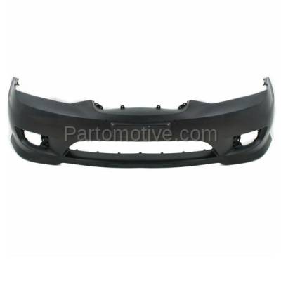 Aftermarket Replacement - BUC-3728F 2005-2006 Hyundai Tiburon (GS, GT, SE) Coupe 2-Door (2.0 & 2.7 Liter Engine) Front Bumper Cover Assembly Primed Plastic - Image 1