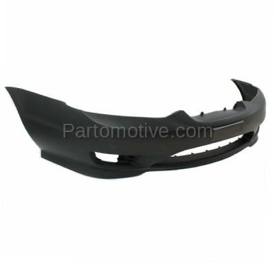 Aftermarket Replacement - BUC-3728F 2005-2006 Hyundai Tiburon (GS, GT, SE) Coupe 2-Door (2.0 & 2.7 Liter Engine) Front Bumper Cover Assembly Primed Plastic - Image 2