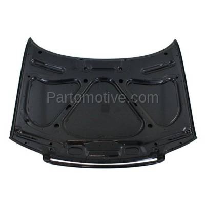 Aftermarket Replacement - HDD-1018C CAPA 1996-1999 Audi A4 & A4 Quattro (Sedan & Wagon 4-Door) Front Hood Panel Assembly Primed Steel - Image 3