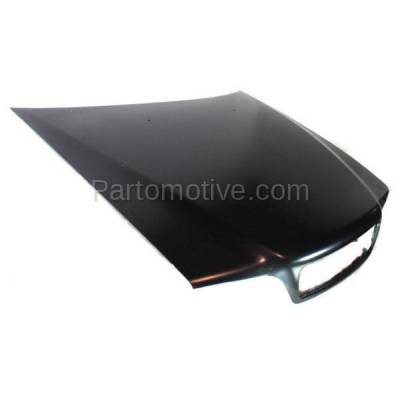 Aftermarket Replacement - HDD-1726 1998-2004 Volvo C70, V70 & 1998-2000 S70 (2.4T, 2.5T, AWD, Base, GLT, R, T5, X/C) Front Hood Panel Assembly Primed Steel - Image 2