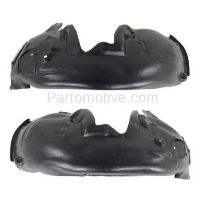 Aftermarket Replacement - IFD-1031L & IFD-1031R 12-17 A6 Front Splash Shield Inner Fender Liner Panel Left & Right Side SET PAIR - Image 2