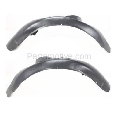 Aftermarket Replacement - IFD-1043L & IFD-1043R 00-05 A6 Quattro Front Splash Shield Inner Fender Liner Left Right Side SET PAIR - Image 2