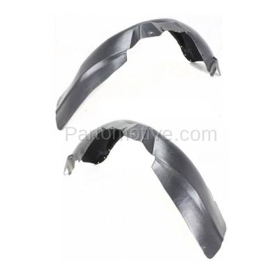 Aftermarket Replacement - IFD-1043L & IFD-1043R 00-05 A6 Quattro Front Splash Shield Inner Fender Liner Left Right Side SET PAIR - Image 3