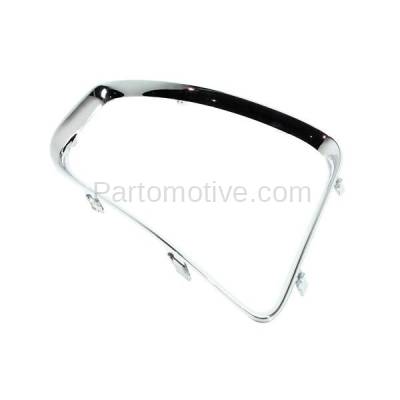 Aftermarket Replacement - GRT-1049L 08-09 G6 Front Upper Grille Trim Grill Molding Chrome Left Driver Side GM1210118 - Image 2