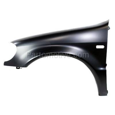 Aftermarket Replacement - FDR-1504L 99-01 ML-Class 163 Chassis Front Fender Quarter Panel Left Driver Side MB1240127 - Image 1