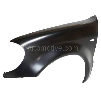Aftermarket Replacement - FDR-1504L 99-01 ML-Class 163 Chassis Front Fender Quarter Panel Left Driver Side MB1240127 - Image 2