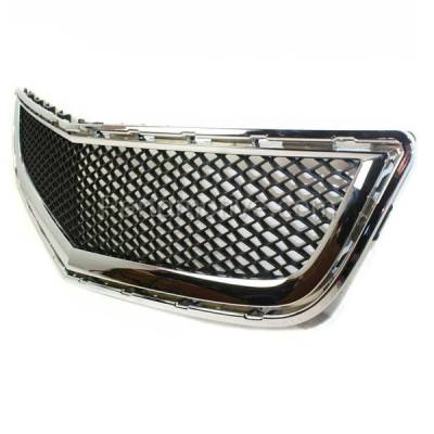 Grl 1525 09 12 Chevy Traverse Front Lower Bumper Grill