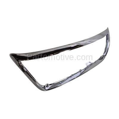 Aftermarket Replacement - GRT-1181 04-06 LS430 Front Grille Trim Grill Molding Surround Chrome LX1202103 5311150050 - Image 2