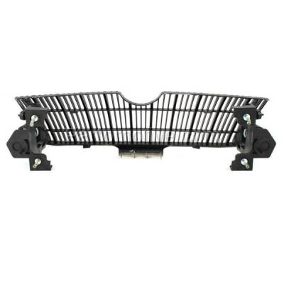 Aftermarket Replacement - GRL-1423 95-97 GR-Marquis Front Face Bar Grill Grille Assembly Chrome FO1200339 F5MY8200A - Image 3