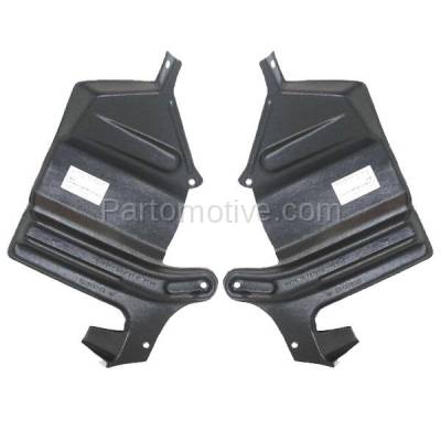 Aftermarket Replacement - ESS-1345L & ESS-1345R Engine Splash Shield Under Cover Guard Fits 95-03 Maxima/I30 Left Right SET PAIR - Image 1