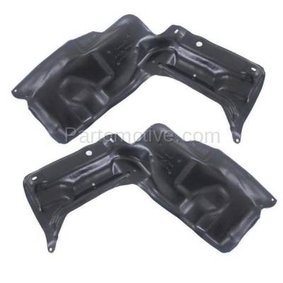 Aftermarket Replacement - ESS-1175L & ESS-1175R 09-10 Vibe Front Engine Splash Shield Under Cover Guard Left Right Side PAIR SET - Image 2