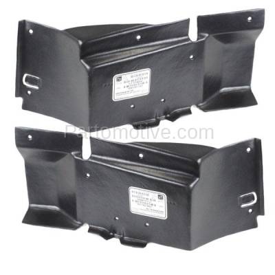 Partomotive For 08-12 Malibu 2.4L Front Engine Splash Shield Under Cover Left /& Right SET PAIR