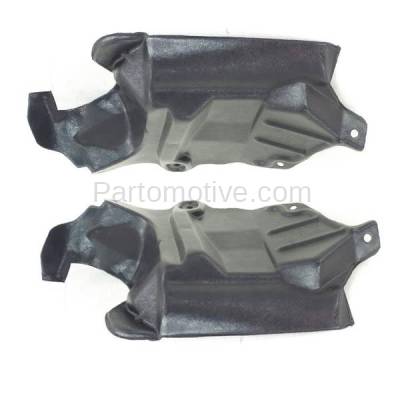 Aftermarket Replacement - ESS-1541L & ESS-1541R Front Engine Splash Shield Under Cover For 95-99 Sentra Left Right Side SET PAIR - Image 2