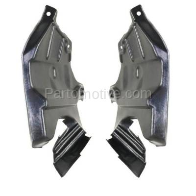 Aftermarket Replacement - ESS-1541L & ESS-1541R Front Engine Splash Shield Under Cover For 95-99 Sentra Left Right Side SET PAIR - Image 3