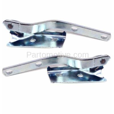 Aftermarket Replacement - HDH-1208L & HDH-1208R 1999-2002 Volkswagen Cabrio & 1993-1999 Golf & Jetta (3rd Generation Models) Front Hood Hinge Bracket Made of Steel PAIR SET Left Driver & Right Passenger Side - Image 2
