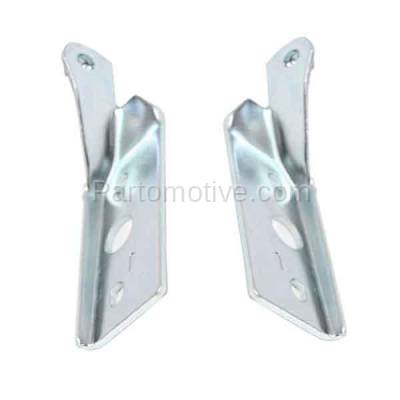 Aftermarket Replacement - HDH-1066L & HDH-1066R 1995-2005 Chevrolet Cavalier & Pontiac Sunfire (Convertible & Coupe & Sedan) Front Hood Hinge Lower Bracket Made of Steel PAIR SET Left Driver & Right Passenger Side - Image 2