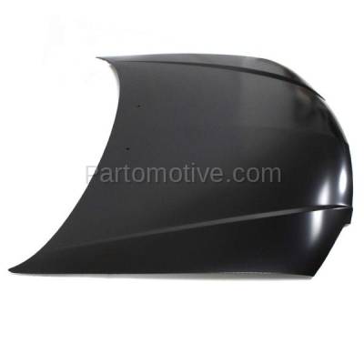 Aftermarket Replacement - HDD-1479C CAPA 2001-2003 Mazda Protege & 2002-2003 Protege5 (Base, DX, EX, LX, Mazdaspeed, MP3, SE) Front Hood Panel Assembly Primed Steel - Image 2