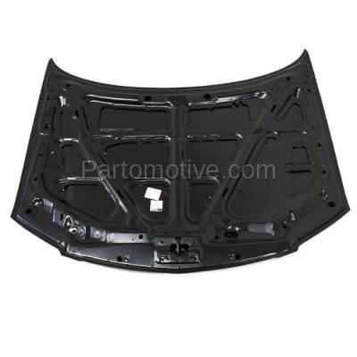 Aftermarket Replacement - HDD-1479C CAPA 2001-2003 Mazda Protege & 2002-2003 Protege5 (Base, DX, EX, LX, Mazdaspeed, MP3, SE) Front Hood Panel Assembly Primed Steel - Image 3