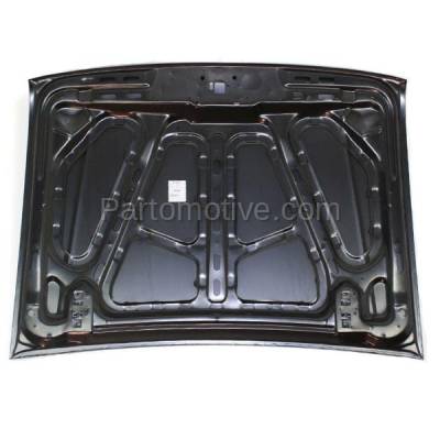 Aftermarket Replacement - HDD-1149C CAPA 1993-1997 Ford Ranger Pickup Truck (Splash, Sport, STX, XL, XLT) Standard & Extended Cab (2WD & 4WD) Front Hood Panel Assembly Primed Steel - Image 3