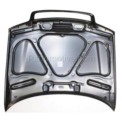 Aftermarket Replacement - HDD-1020C CAPA 1999-2002 Audi A4/A4 Quattro & 2000-2002 S4 (Sedan & Wagon 4-Door) Front Hood Panel Assembly Primed Steel - Image 3