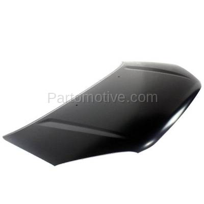Aftermarket Replacement - HDD-1682C CAPA 2001-2005 Toyota RAV4 RAV-4 (Base & L) Sport Utility 4-Door (2.0 & 2.4 Liter Engine) (without Scoop Type) Front Hood Panel Assembly Primed Steel - Image 2