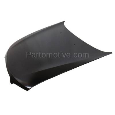 Aftermarket Replacement - HDD-1560C CAPA 1998-2001 Nissan Altima (GLE, GXE, SE, XE) Sedan 4-Door (2.4 Liter Engine) Front Hood Panel Assembly Primed Steel - Image 2