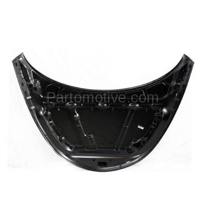 Aftermarket Replacement - HDD-1085C CAPA 1999-2004 Chrysler 300 (Base, Special, Pro-Am) Sedan 4-Door 3.5L Front Hood Panel Assembly Primed Steel - Image 3