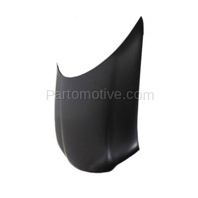 Aftermarket Replacement - HDD-1077C CAPA 1995- 2000 Chrysler Cirrus & Dodge Stratus & Plymouth Breeze (Sedan 4-Door) Front Hood Panel Assembly Primed Steel - Image 2
