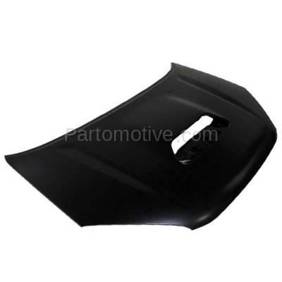 Aftermarket Replacement - HDD-1684C CAPA 2001-2005 Toyota RAV4 RAV-4 (Base & L) Sport Utility 4-Door (2.0 & 2.4 Liter Engine) (with Scoop Type) Front Hood Panel Assembly Primed Steel - Image 2