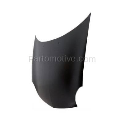Aftermarket Replacement - HDD-1080C CAPA 2001-2005 Dodge/Plymouth Neon (ACR, ES, High Line, LX, R/T, SE, SXT) & 2003-2005 SX 2.0 (Sedan 4-Door) 2.0L Front Hood Panel Assembly Primed Steel - Image 2