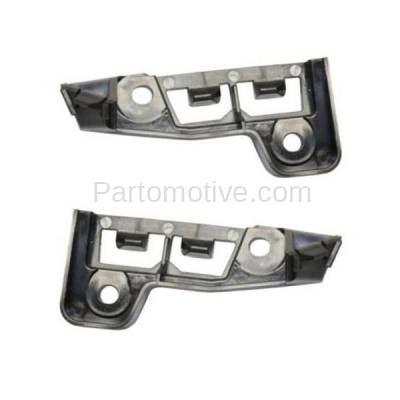Aftermarket Replacement - BRT-1018FL & BRT-1018FR 2014-2018 Transit Connect Front Upper Bumper Cover Retainer Mounting Brace Reinforcement Support Primed SET PAIR Right & Left Side - Image 2