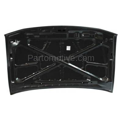 Aftermarket Replacement - HDD-1538 2001-2006 Mitsubishi Montero (Limited, XLS) Sport Utility 4-Door (3.5 & 3.8 Liter V6 Engine) Front Hood Panel Assembly Primed Steel - Image 3