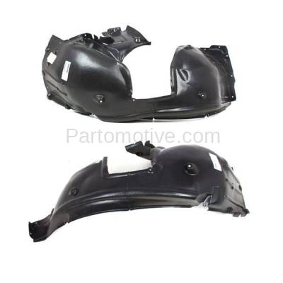 Aftermarket Replacement - IFD-1095L & IFD-1095R 08-10 5-Series Front Splash Shield Inner Fender Liner Panel Left Right SET PAIR - Image 3