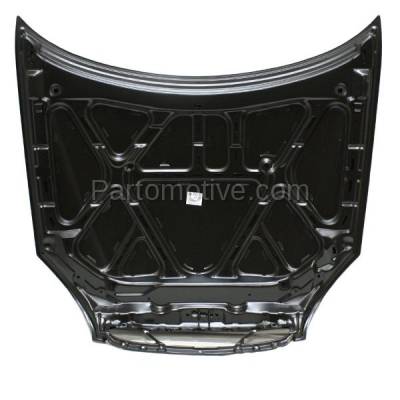 Aftermarket Replacement - HDD-1140 2000-2002 Daewoo Nubira (CDX, SE) Sedan & Wagon 2.0L Front Hood Panel Assembly Primed Steel - Image 3