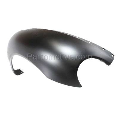 Aftermarket Replacement - FDR-1104LC & FDR-1104RC CAPA 1998-2003 Volkswagen Beetle (Convertible & Hatchback) Front Fender Quarter Panel (without Molding Holes) Plastic Pair Set Right & Left Side - Image 3