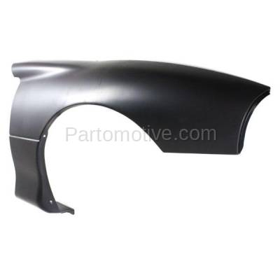 Aftermarket Replacement - FDR-1122LC & FDR-1122RC CAPA 1993-1997 Chevrolet Camaro (Coupe & Convertible) Front Fender Quarter Panel Plastic Set Pair Left Driver & Right Passenger Side - Image 3