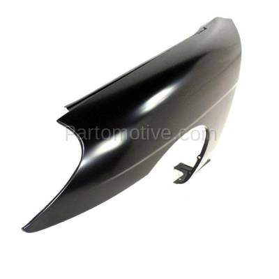 Aftermarket Replacement - FDR-1531L & FDR-1531R 2000-2002 Daewoo Nubira (CDX, SE) Front Fender Quarter Panel (without Turn Signal Light Hole) Primed Steel PAIR SET Left & Right Side - Image 2