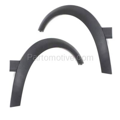 Aftermarket Replacement - FDF-1067L & FDF-1067R 93-99 Golf GTI Front Fender Flare Wheel Opening Molding Trim Left Right SET PAIR - Image 2
