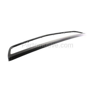 Aftermarket Replacement - GRT-1147 99-00 Civic 2DR Front Grille Trim Grill Molding Surround HO1202101 71122S02003ZB - Image 2