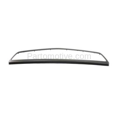 Aftermarket Replacement - GRT-1147 99-00 Civic 2DR Front Grille Trim Grill Molding Surround HO1202101 71122S02003ZB - Image 3