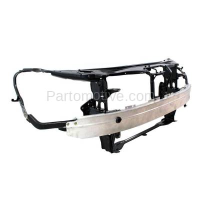 Aftermarket Replacement - RSP-1547 2007-2009 Mercedes-Benz S-Class (Base & 4Matic) (221 Chassis) Front Center Radiator Support Core Assembly Primed Steel with Aluminum - Image 2