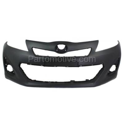 Aftermarket Replacement - BUC-3301FC CAPA 12-14 Yaris SE Hatchback Front Bumper Cover Primed TO1000391 5211952976 - Image 1